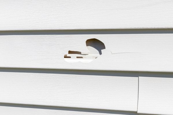 Cost of White Vinyl Siding Repair in Fremont